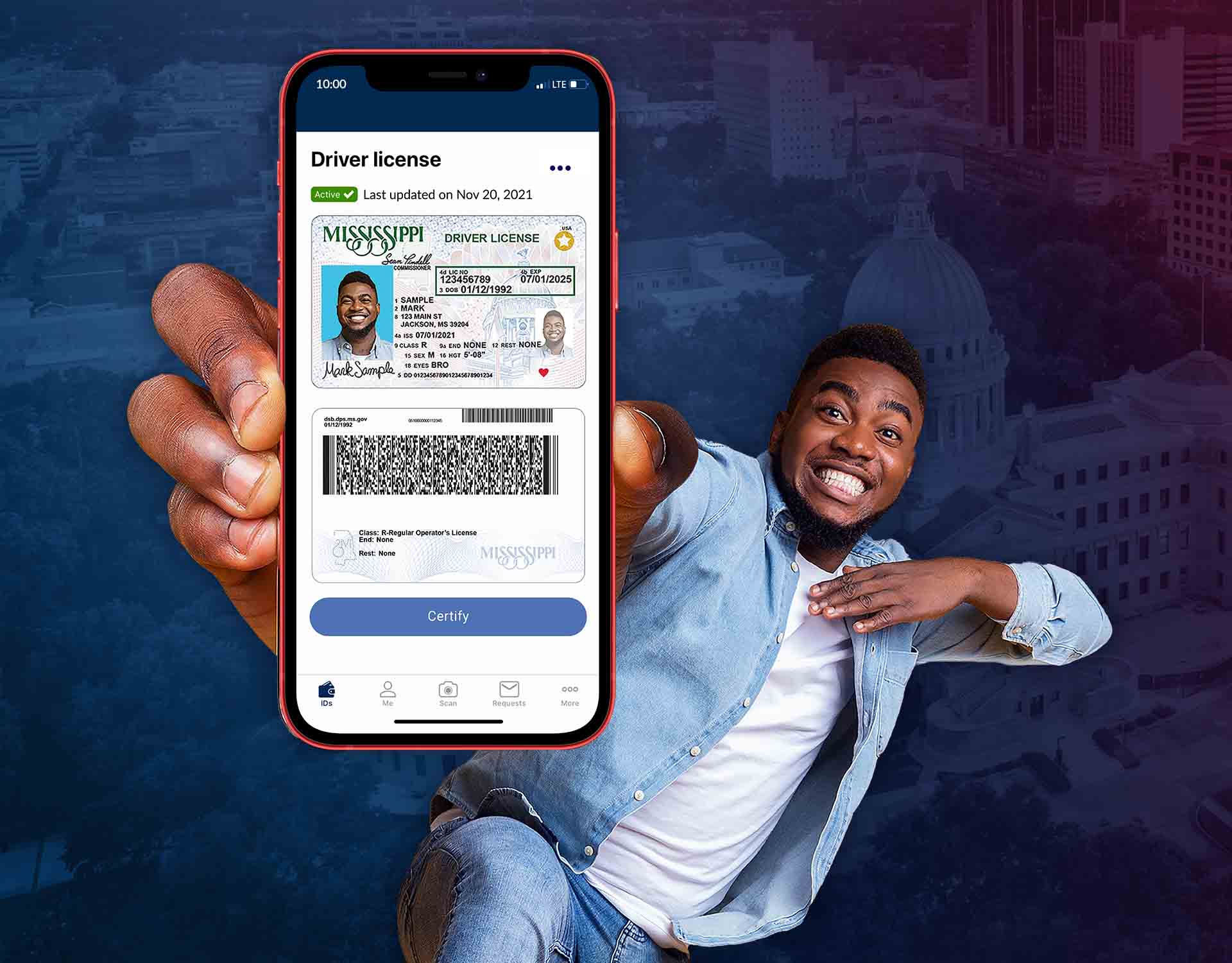 Mobile ID Launches in Mississippi
